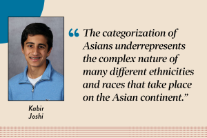 Opinion Editor Kabir Joshi argues that the categorization of Asians causes underrepresentation and perpetuates stereotypes.