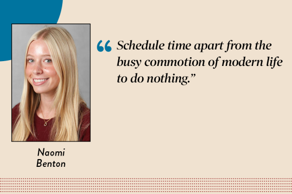 Audience-Engagement Editor Naomi Benton argues that people should take the time to be bored and experience the nuances of boredom.