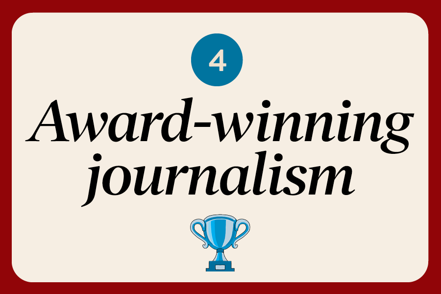 4: Award-winning journalism