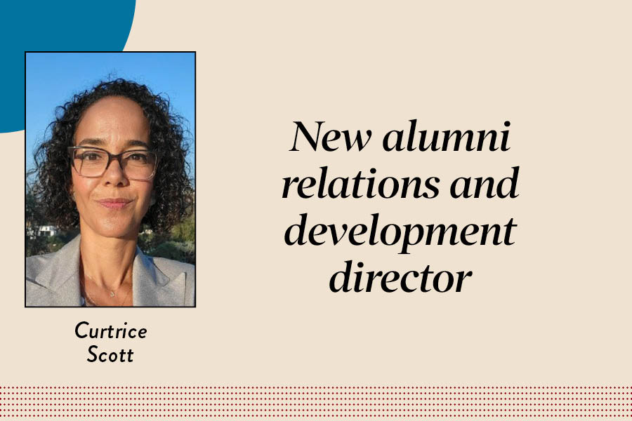 Curtrice Scott, Lab's new director of alumni relations and development, begins Jan. 21.