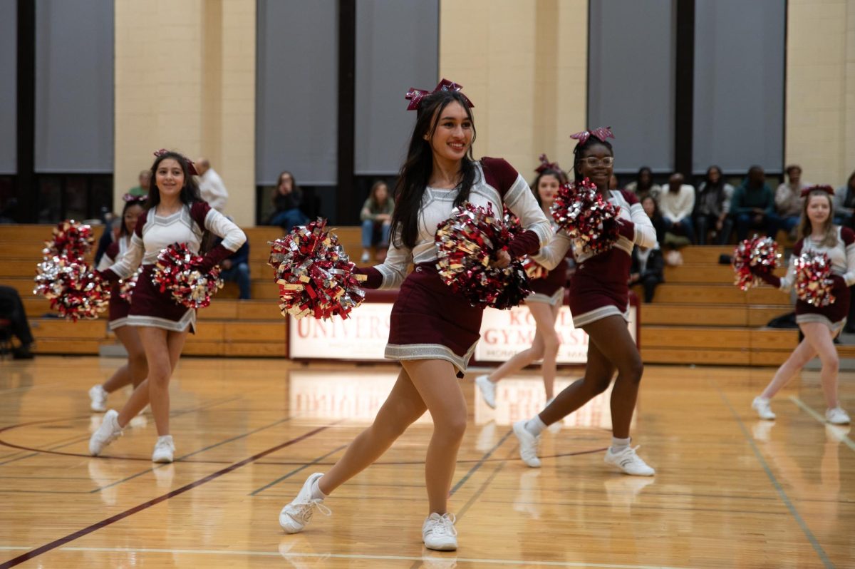 The dance team ended its competition season at Ottawa High School on Feb. 8 after placing first in both hip-hop and pom but not meeting the point threshold to qualify for the state tournament.