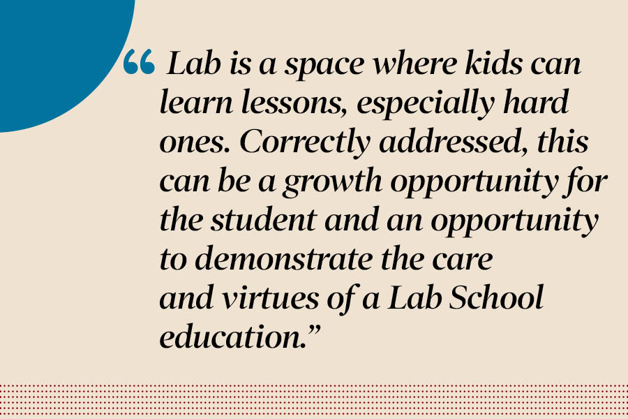 James Hepplewhite ’05 argues that ignoring racist incidents harms students, and the Lab Administration must take action. 