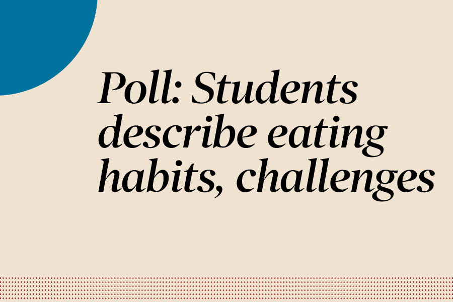 Poll: Students describe eating habits, challenges