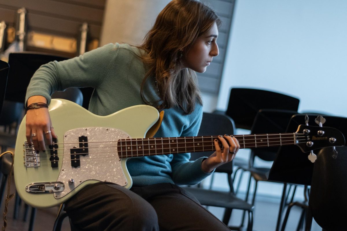  Two years after first discovering the bass guitar, sophomore Tala Ardati formed a band with two friends. Now, they’re going through  a rebrand, changing their name from Lab Rats to Rebuke and making plans to release a single by the end of this month.