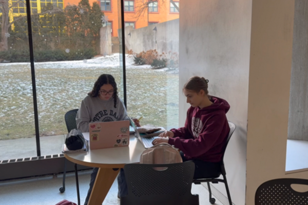 UChicago's Joseph Regenstein library, affectionately nicknamed "The Reg' by U-High students, is a top study spot, favored for its academic atmosphere and proximity.