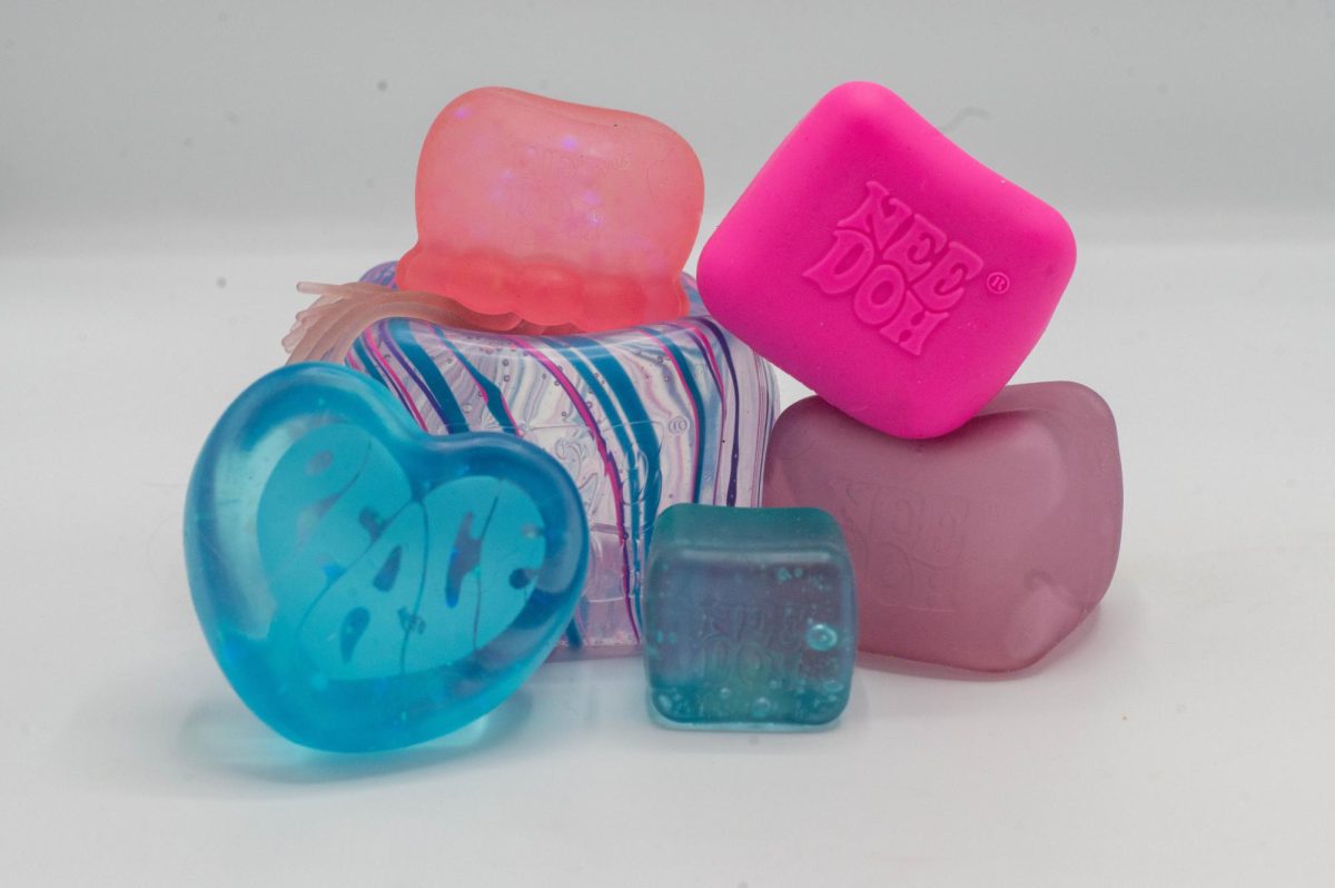 What started as a viral TikTok trend of ASMR videos and large collections has now squeezed its way into the hands of U-High students. NeeDohs have become a staple fidget at U-High.
