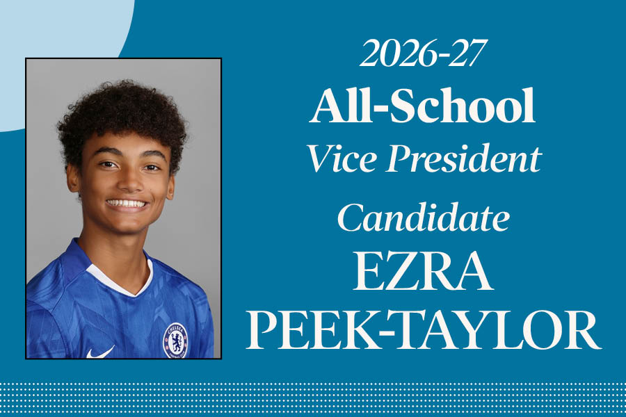 Ezra Peek-Taylor: Candidate for All-School Vice President