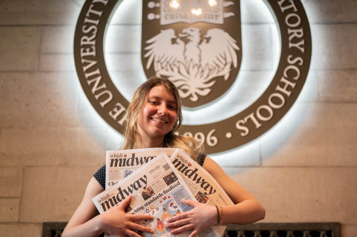 U-High Midway's opinion editor, Orlie Weitzman, has been declared the state's freest student journalist spirit. 