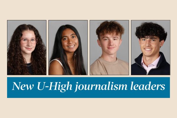 The new photojournalism leaders are Bryce Kenny and Simon Vaang, editors-in-chief. The new U-Highlights leaders are Sadie Ellis and Kayla Monterola, editors-in-chief