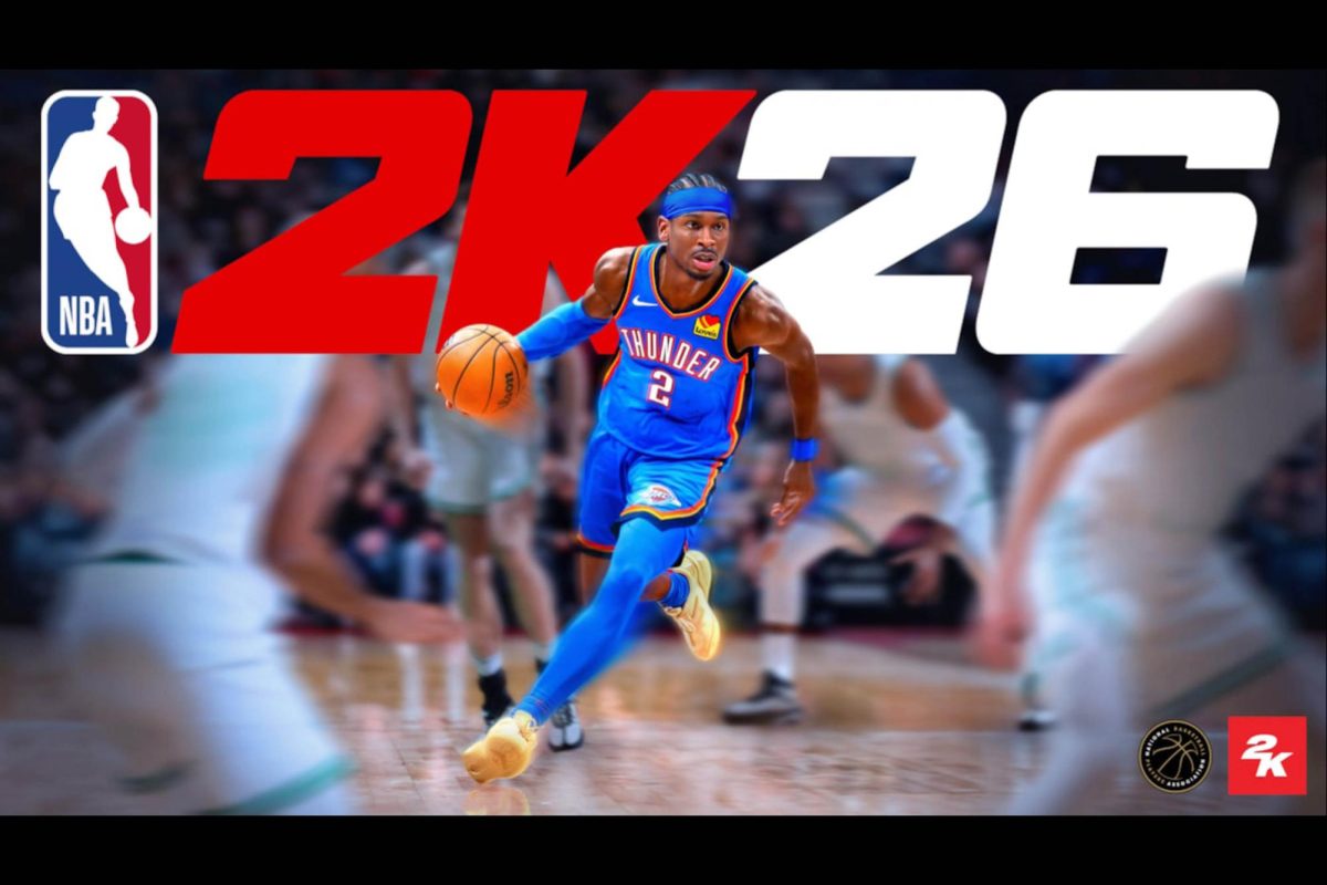 CAPTION: GAME ON. NBA superstar Shai Gilgeous-Alexander dribbles the basketball in action as the cover athlete in the “NBA 2K26,” the 27th edition of “NBA 2K” published by 2K games. Gilgeous-Alexander is the NBA’s reigning Most Valuable Player Award winner and 2025 champion. “Every kid who grows up playing basketball pictures themselves on the cover of ‘NBA 2K’ — it’s a dream come true moment, especially following an NBA Championship,” Gilgeous-Alexander said.